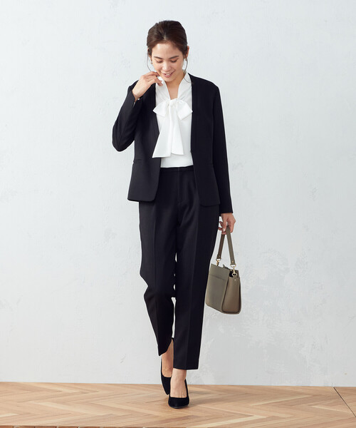 COMME CA ISM（コムサイズム）の「ボウタイ ブラウス（シャツ/ブラウス・レディース・ホワイト・M/L）」の4枚目の写真