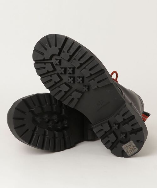 ARMANI EXCHANGE(アルマーニエクスチェンジ)の「【A|X アルマーニ エクスチェンジ】レースアップ レザーブーツ(ブーツ・メンズ・ブラック・7/6/9/10/8)」の6枚目の写真