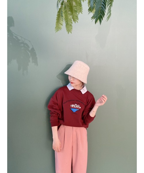 jumelle（ジュメロ）の「ウールバケットハット（ハット・レディース・ベージュ/ブラウン・FREE）」の8枚目の写真