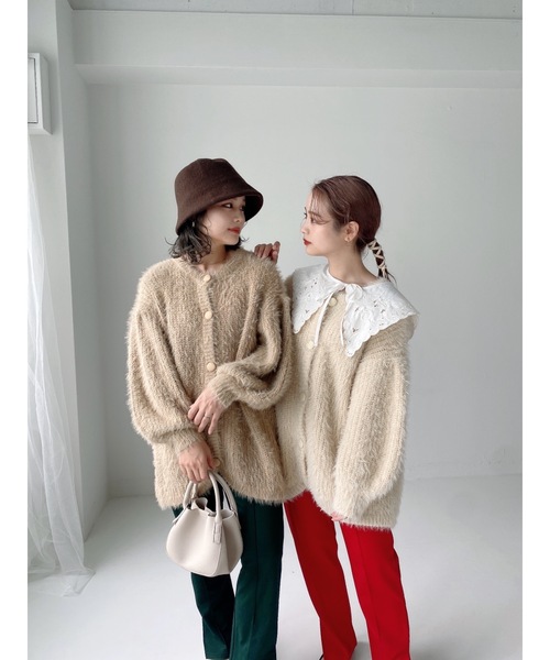 jumelle（ジュメロ）の「ウールバケットハット（ハット・レディース・ベージュ/ブラウン・FREE）」の10枚目の写真