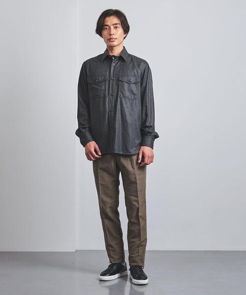 カルーゾ メンズ シャツ トップス Linen shirt Men\u0027s Shirts: Casual and Classic - Caruso Menswear