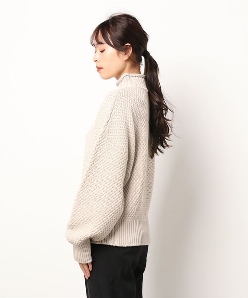 emmi - emmi  ハイネックセーター emmi（エミ）の「【emmi atelier】リリーヤーンハイネックニット