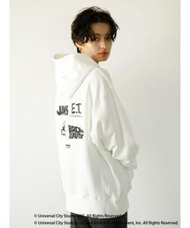 koe（コエ）の「AMBLIN/ロゴスウェットパーカ*（パーカー・メンズ）」