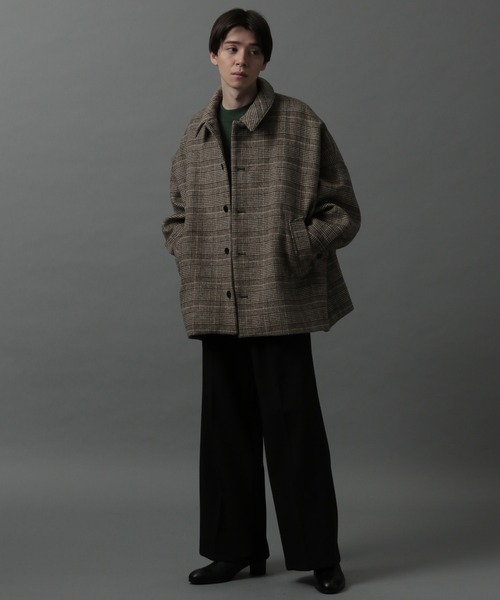 HARE（ハレ）の「ワイドフレアパンツ(HARE)（スラックス・メンズ・オフホワイト/ブラック/パープル/レッド・SMALL/MEDIUM）」の7枚目の写真