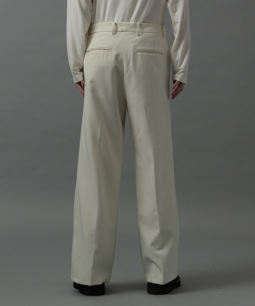 HARE（ハレ）の「ワイドフレアパンツ(HARE)（スラックス・メンズ・オフホワイト/ブラック/パープル/レッド・SMALL/MEDIUM）」の11枚目の写真