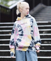 X-girl | TIE-DYE SWEAT HOODIE(パーカー)