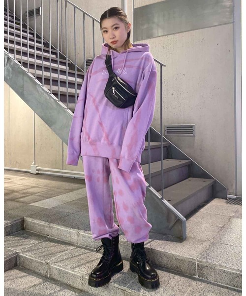 XG タイダイ　フーディ　パーカー 未開封 ワールドツアー XG Tie-Dye Cropped Hoodie タイダイ