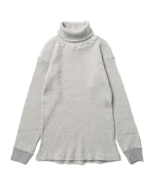 BEAMS BOY（ビームスボーイ）の「MILLER / サーマル タートルネック ロングスリーブ（Tシャツ/カットソー・レディース・ホワイト/グレー・ONE SIZE）」の11枚目の写真