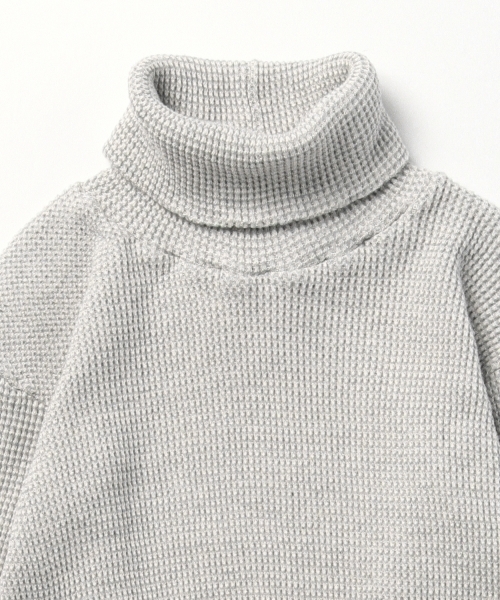 BEAMS BOY（ビームスボーイ）の「MILLER / サーマル タートルネック ロングスリーブ（Tシャツ/カットソー・レディース・ホワイト/グレー・ONE SIZE）」の16枚目の写真