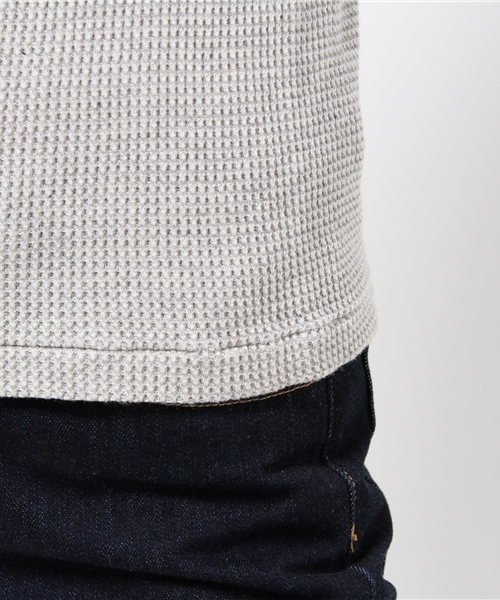 BEAMS BOY（ビームスボーイ）の「MILLER / サーマル タートルネック ロングスリーブ（Tシャツ/カットソー・レディース・ホワイト/グレー・ONE SIZE）」の6枚目の写真