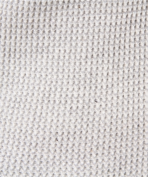 BEAMS BOY（ビームスボーイ）の「MILLER / サーマル タートルネック ロングスリーブ（Tシャツ/カットソー・レディース・ホワイト/グレー・ONE SIZE）」の3枚目の写真