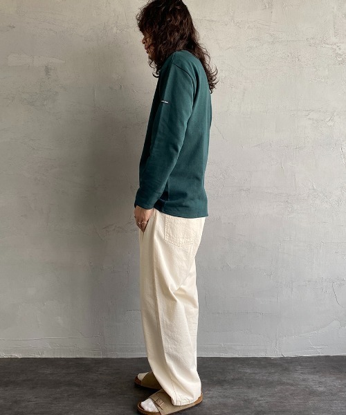DANTON（ダントン）の「[DANTON/ダントン] ワイドデニムイージーパンツ（デニムパンツ・メンズ・オフホワイト/インディゴブルー・40/38）」の16枚目の写真