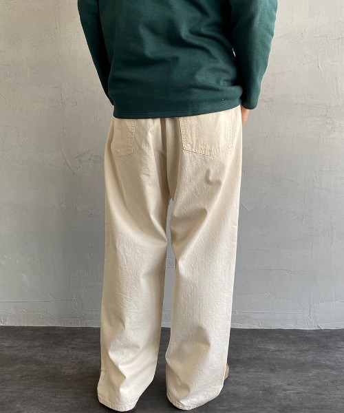 DANTON（ダントン）の「[DANTON/ダントン] ワイドデニムイージーパンツ（デニムパンツ・メンズ・オフホワイト/インディゴブルー・40/38）」の12枚目の写真