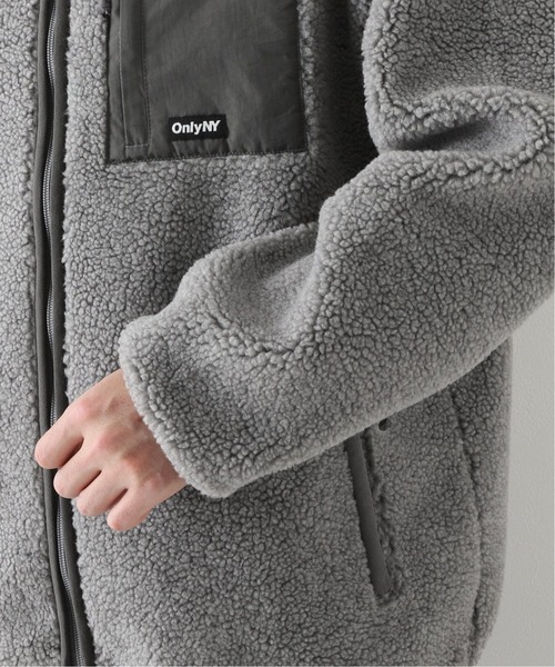 ONLY NY（オンリーニューヨーク）の「【ONLY NY / オンリーニューヨーク】Andes Full Zip Fleece Jacket（ブルゾン・メンズ・チャコールグレー/マルチ・MEDIUM/LARGE）」の9枚目の写真