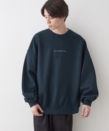 カットメルトンルーズプルオーバー