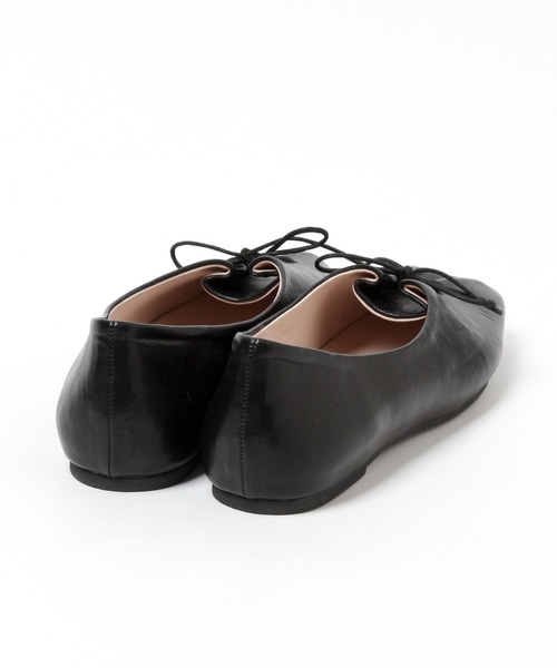LEPSIM（レプシィム）の「レースアップフラットパンプス　261207（パンプス・レディース・ブラック/オフホワイト・LARGE/MEDIUM）」の14枚目の写真