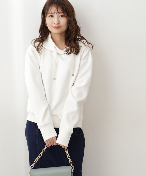 PROPORTION BODY DRESSING（プロポーションボディドレッシング）の「コンパクトポンチパーカー / 1212160100（Tシャツ/カットソー・レディース・ピンク/ライトグリーン/ホワイト系その他/イエロー系その他・FREE）」の2枚目の写真