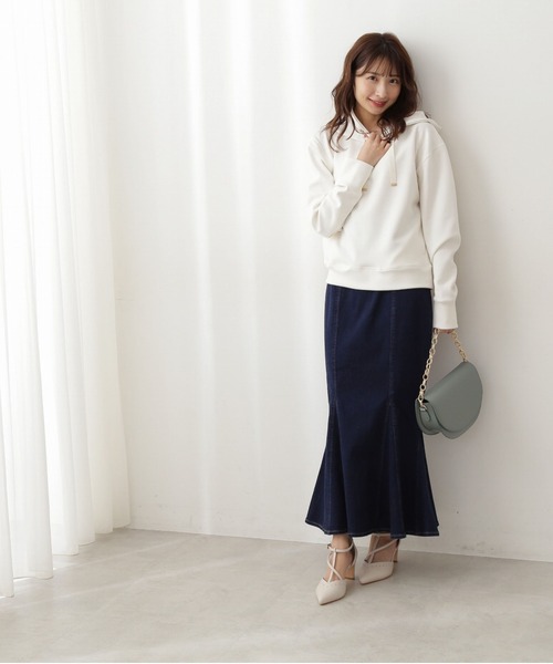 PROPORTION BODY DRESSING（プロポーションボディドレッシング）の「コンパクトポンチパーカー / 1212160100（Tシャツ/カットソー・レディース・ピンク/ライトグリーン/ホワイト系その他/イエロー系その他・FREE）」の6枚目の写真