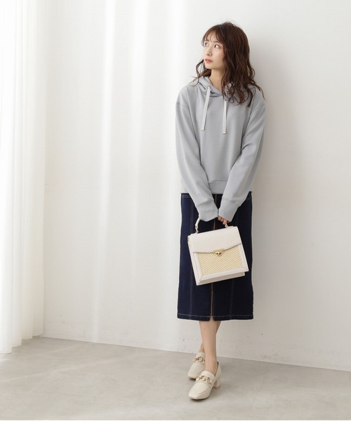 PROPORTION BODY DRESSING（プロポーションボディドレッシング）の「コンパクトポンチパーカー / 1212160100（Tシャツ/カットソー・レディース・ピンク/ライトグリーン/ホワイト系その他/イエロー系その他・FREE）」の8枚目の写真