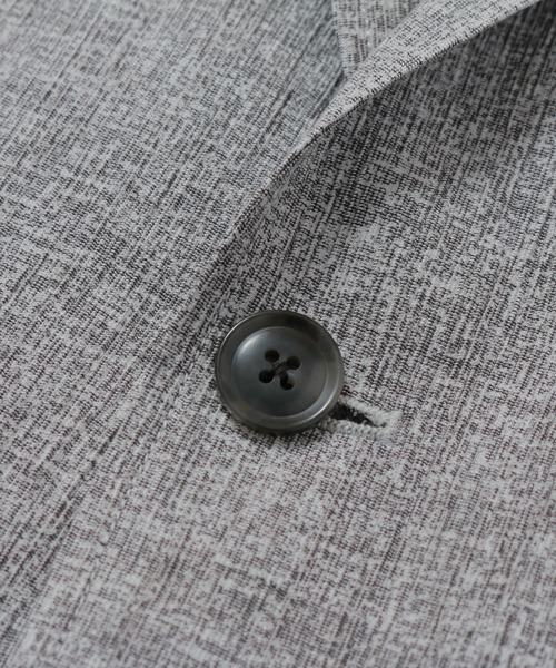 MEN'S BIGI（メンズビギ）の「楊流シャンブレーサマーストレッチジャケット（テーラードジャケット・メンズ・ベージュ/ネイビー/グレー・01/02/03/04）」の14枚目の写真