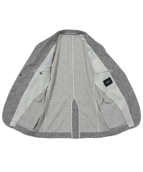 MEN'S BIGI（メンズビギ）の「楊流シャンブレーサマーストレッチジャケット（テーラードジャケット・メンズ・ベージュ/ネイビー/グレー・01/02/03/04）」の21枚目の写真