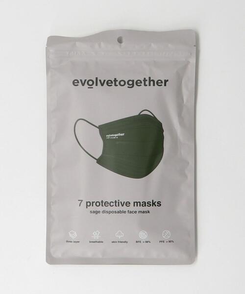 evolvetogether（イボルブトゥギャザー）の「＜evolvetogether＞ 7 FACE MASKS/マスク □□（マスク・メンズ・ブラック/オリーブ・FREE）」の2枚目の写真