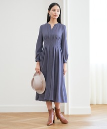 ANAYI（アナイ）の「ソフトアムンゼンタックフレアワンピース