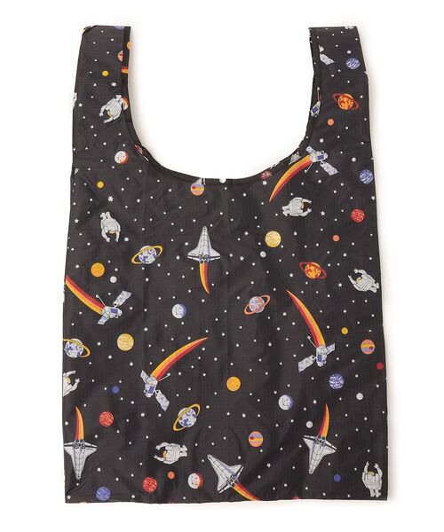 SHIPS Days(シップスデイズ)の「BAGGU:SPACE WALK(トートバッグ・レディース・ブラック・ONE SIZE)」の1枚目の写真