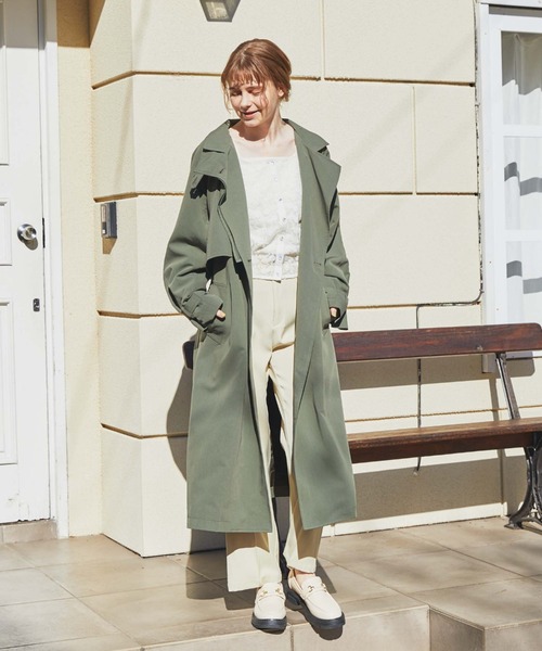 archives(アルシーヴ)の「センターシームカラーパンツ(その他パンツ・レディース・グレー/ピンク/イエロー/アイボリー/ミント・MEDIUM)」の12枚目の写真