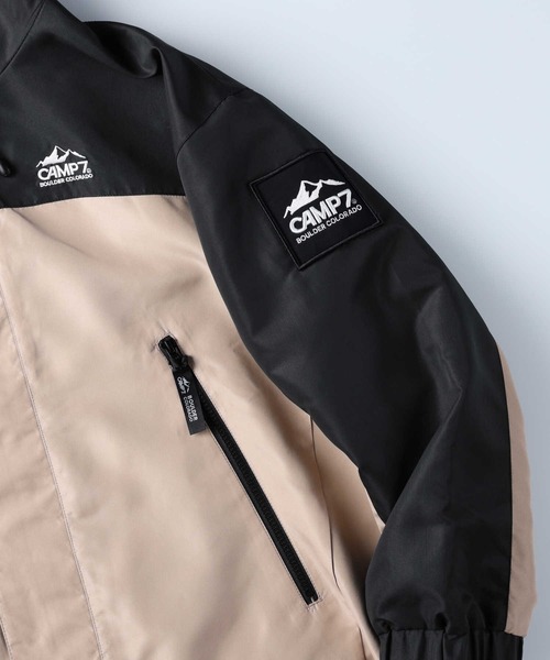 CAMP7（キャンプセブン）の「【CAMP7】サイドジップマウンテンパーカー（マウンテンパーカー・レディース・ブラック/ベージュ・M/L）」の13枚目の写真