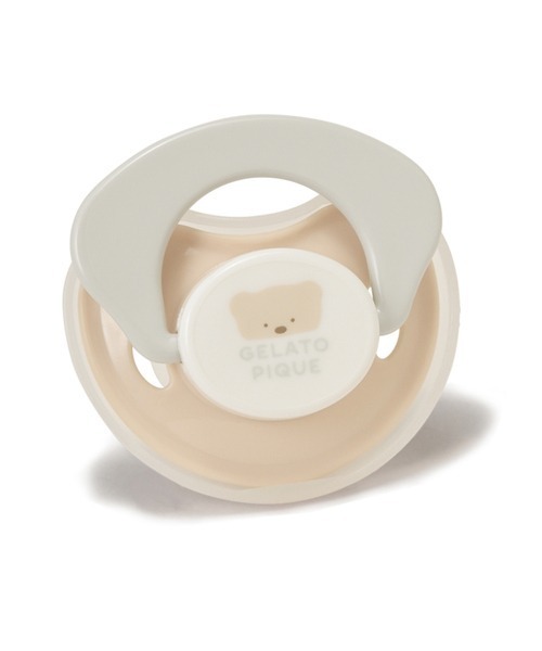 gelato pique（ジェラートピケ）の「【販路限定】【BABY】おしゃぶり（その他ベビー用品・キッズ・ベージュ・FREE）」の3枚目の写真