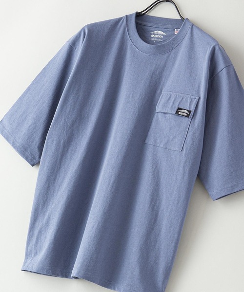 OUTDOOR PRODUCTS(アウトドアプロダクツ)の「【OUTDOOR PRODUCTS/アウトドアプロダクツ】USAコットンビッグシルエット 5分袖Tシャツ ワンポイントブランドロゴ(Tシャツ/カットソー・メンズ・ホワイト/カーキ/ブラック/ベージュ/ブルー系その他/パープル・MEDIUM/LARGE/X-LARGE)」の5枚目の写真