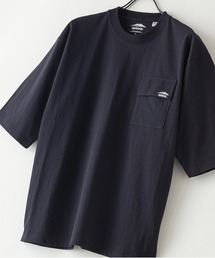 【OUTDOOR PRODUCTS/アウトドアプロダクツ】USAコットンビッグシルエット 5分袖Tシャツ ワンポイントブランドロゴ