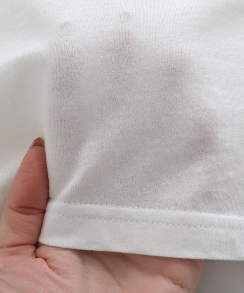 Pierrot（ピエロ）の「ドルマンスリーブロングＴシャツ（Tシャツ/カットソー・レディース・ラベンダー/ミント/チャコール/グレイッシュベージュ/オフホワイト/ピンク・L/M）」の12枚目の写真