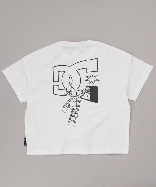 DC（ディーシー）の「DC/ディーシー キッズ Tシャツ YST221526（Tシャツ/カットソー・キッズ・ホワイト/ベージュ・120cm/150cm/140cm/130cm/160cm）」の3枚目の写真