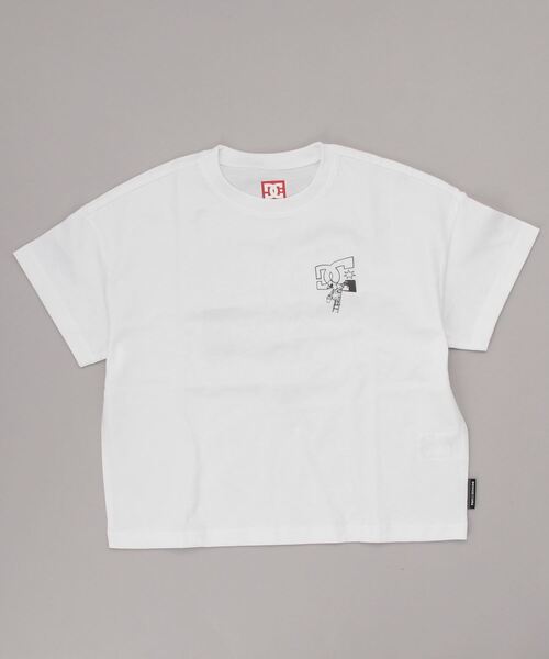 DC（ディーシー）の「DC/ディーシー キッズ Tシャツ YST221526（Tシャツ/カットソー・キッズ・ホワイト/ベージュ・120cm/150cm/140cm/130cm/160cm）」の4枚目の写真