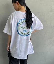 [RVCA/ルーカ] BALANCE SEAL ST バックサークルロゴプリントTシャツ
