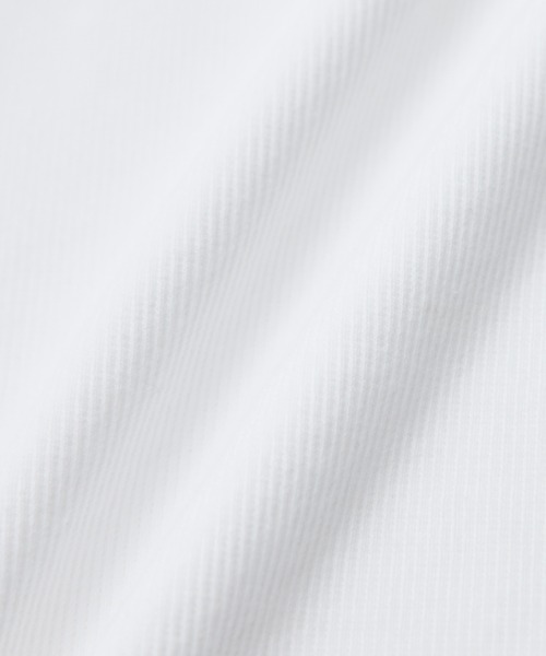 ROPE'(ロペ)の「ベアテレコカップ付きカットソータンクトップ(タンクトップ・レディース・ホワイト/ピンク/スミクロ/ターコイズブルー・38)」の15枚目の写真