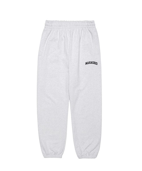 MAHAGRID（マハグリッド）の「【UNISEX】MAHAGRID／VARSITY SWEAT パンツ  2275143（スウェットパンツ・レディース・ブラック/グレー/ライトグレー・MEDIUM）」の2枚目の写真