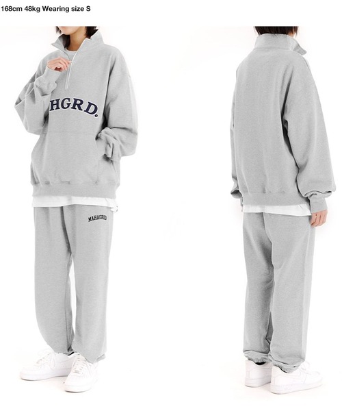 MAHAGRID（マハグリッド）の「【UNISEX】MAHAGRID／VARSITY SWEAT パンツ  2275143（スウェットパンツ・レディース・ブラック/グレー/ライトグレー・MEDIUM）」の21枚目の写真