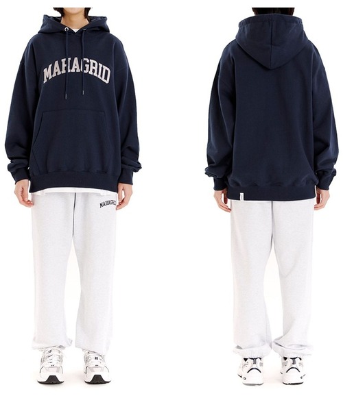 MAHAGRID（マハグリッド）の「【UNISEX】MAHAGRID／VARSITY SWEAT パンツ  2275143（スウェットパンツ・レディース・ブラック/グレー/ライトグレー・MEDIUM）」の14枚目の写真