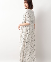 GLOBAL WORK | サラリラスタイルアップ半袖ワンピース/265464(ワンピース)