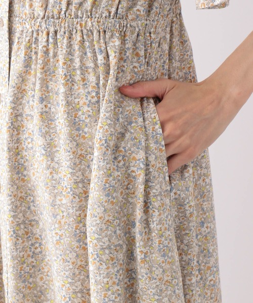 GLOBAL WORK（グローバルワーク）の「サラリラスタイルアップ半袖ワンピース/265464（ワンピース・レディース・オフホワイト/ベージュ/グリーン/ネイビー/アイボリー/ブラック/ホワイト/ホワイト系その他2/その他・MEDIUM/LARGE）」の17枚目の写真