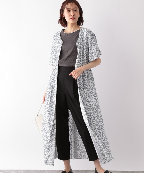 GLOBAL WORK（グローバルワーク）の「サラリラスタイルアップ半袖ワンピース/265464（ワンピース・レディース・オフホワイト/ベージュ/グリーン/ネイビー/アイボリー/ブラック/ホワイト/ホワイト系その他2/その他・MEDIUM/LARGE）」の14枚目の写真