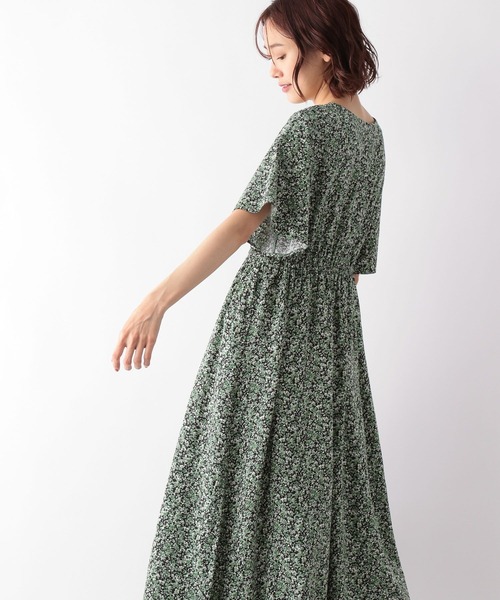 セール】サラリラスタイルアップ半袖ワンピース/265464（ワンピース