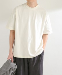 SENSE OF PLACE by URBAN RESEARCH | スムースシルケットTシャツ(5分袖)(Tシャツ/カットソー)
