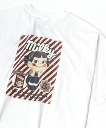 MARUKAWA（マルカワ）の「Peko/ペコ レトロバックプリント ワンポイント刺繍 ポケット付 半袖Tシャツ（Tシャツ/カットソー・メンズ）」