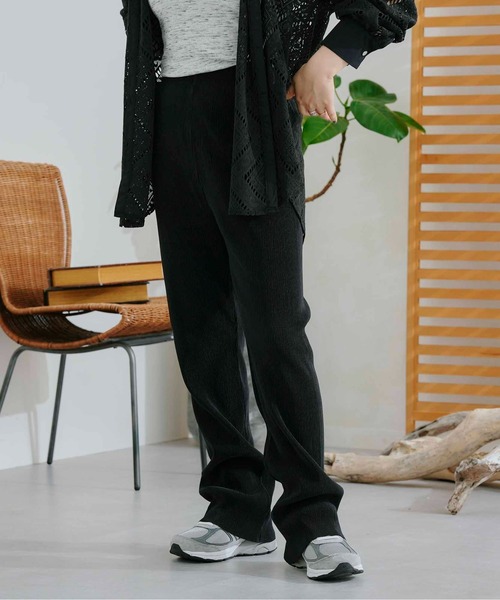 CPCM(シーピーシーエム)の「セルフカットオフプリーツカラーパンツ(その他パンツ・レディース・アイボリー/ブラック/ライトグリーン/ブルー/オレンジ・FREE)」の18枚目の写真