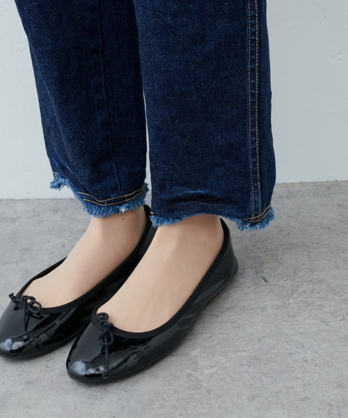 PUAL CE CIN（ピュアルセシン）の「オーガニックコットンカットオフデニムパンツ（その他パンツ・レディース・ホワイト/ナチュラル/インディゴブルー・FREE）」の7枚目の写真