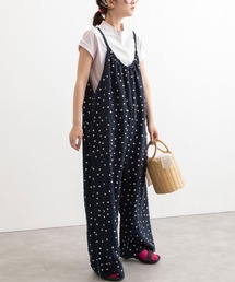 POU DOU DOU | リネンレーヨンキャミソールサロペット(サロペット/オーバーオール)